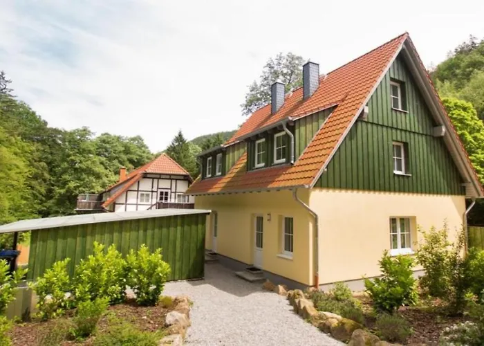 Ferienhaeuser Ilsestein Doppelhaus, 100 Qm, 3 Schlafzimmer * Ilsenburg